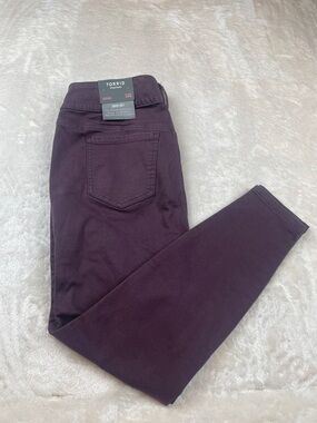 torrid Plum-Toned Skinny Jeans